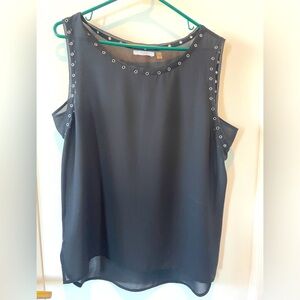 Dex sheer top. Size large